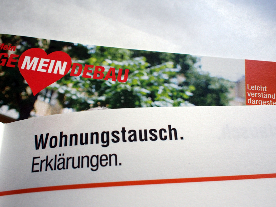 Folder-Cover Wiener Wohnen Leicht verständlich